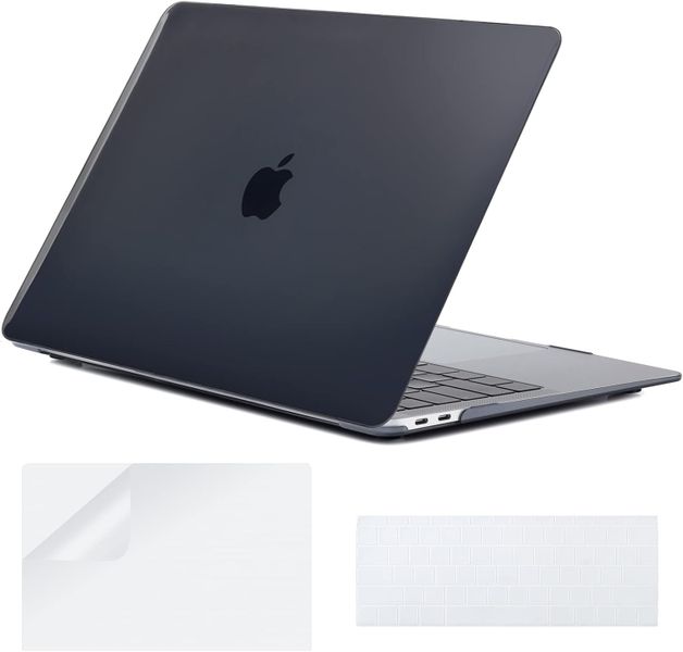 Compatible with MacBook Air 13 Protective Case with Keyboard Cover and Screen Protector