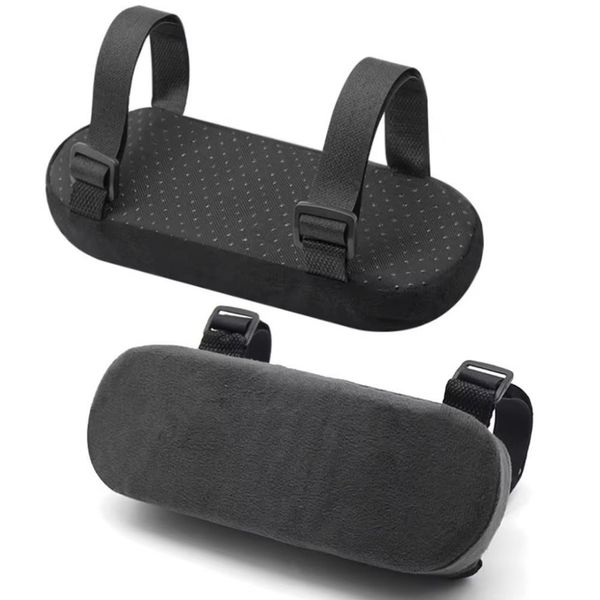 2Pcs Memory Foam Office Chair Armrest Pad PP Cotton Filling Armrest Cushion