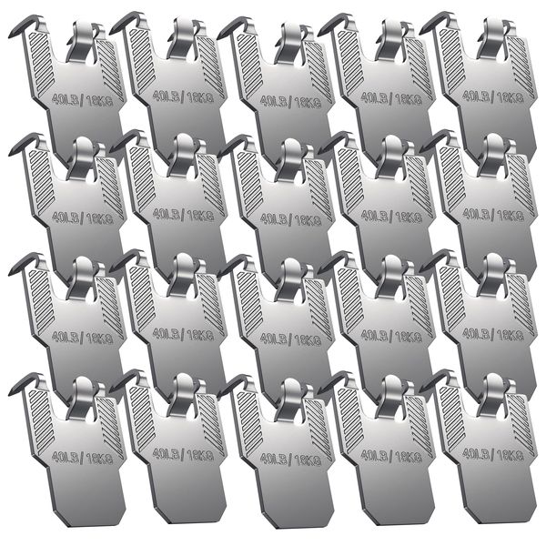 Picture Hangers Claw Hooks -20Pcs Wall Picture Frame Hanging Hooks
