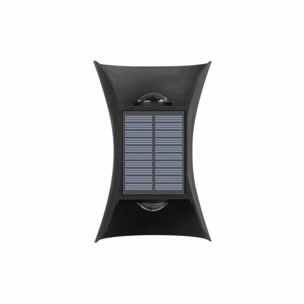 Solar Powered Upper and Lower Wall Light White + Warm White Light- SD