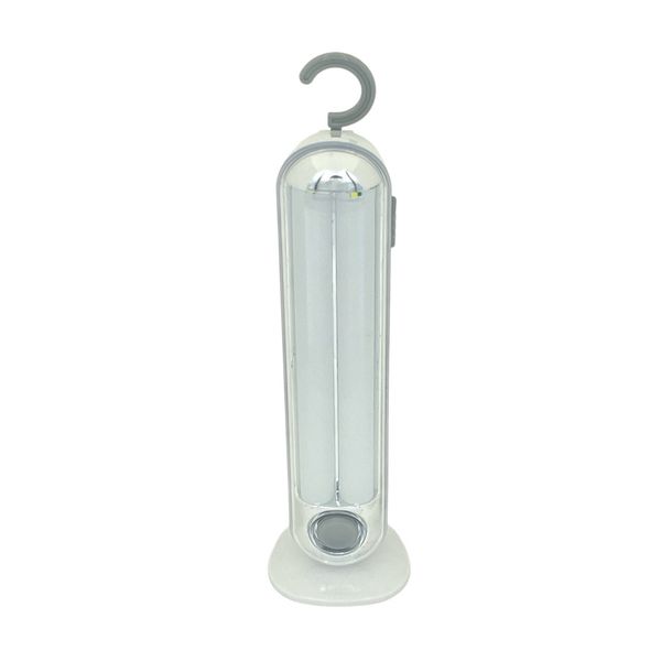 Rechargeable LED Emergency Light with Solar Charging Panels - Portable Lamp