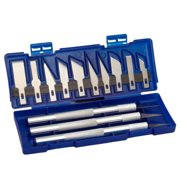 Craft Precision Hobby Knife Kits DIY Art Work Cutting Tool 13pc