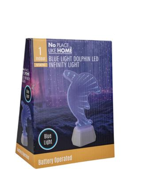 No Place Like Home - Blue Light Infinity Dolphin