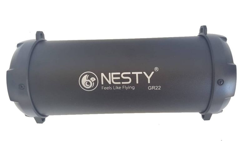 Nesty Wireless Speakers- GR22- BLACK 6W