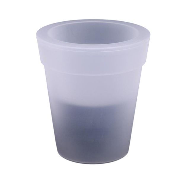 Solar Powered Pot Plant Light - White