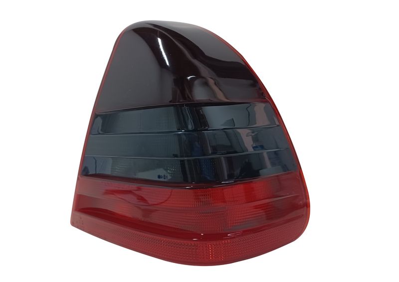 Right Side Smoked Tail Light/Lamp Compatible with Mercedes W202 C-Class - 1994-1999