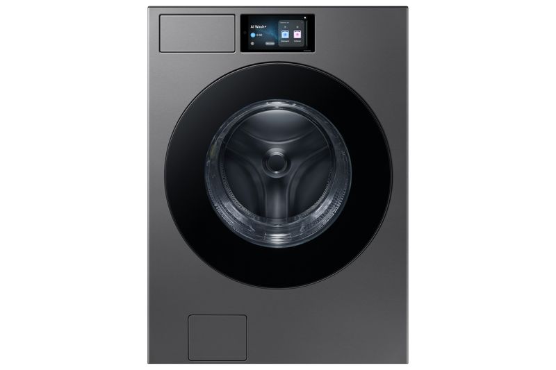 Samsung AI 20kg Front Loader Washing Machine Dark Steel WF90F20ADSFA