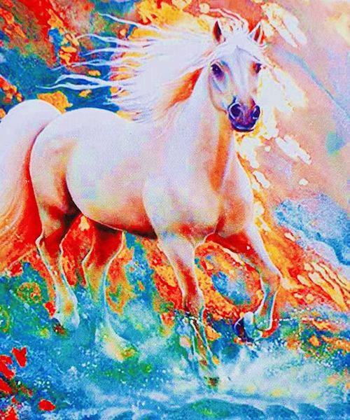 Favourable Impression Rhinestone Canvas 5D DIY Diamond Painting Kits FA22