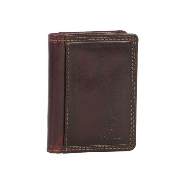Polo Kenya Credit Card Wallet Brown