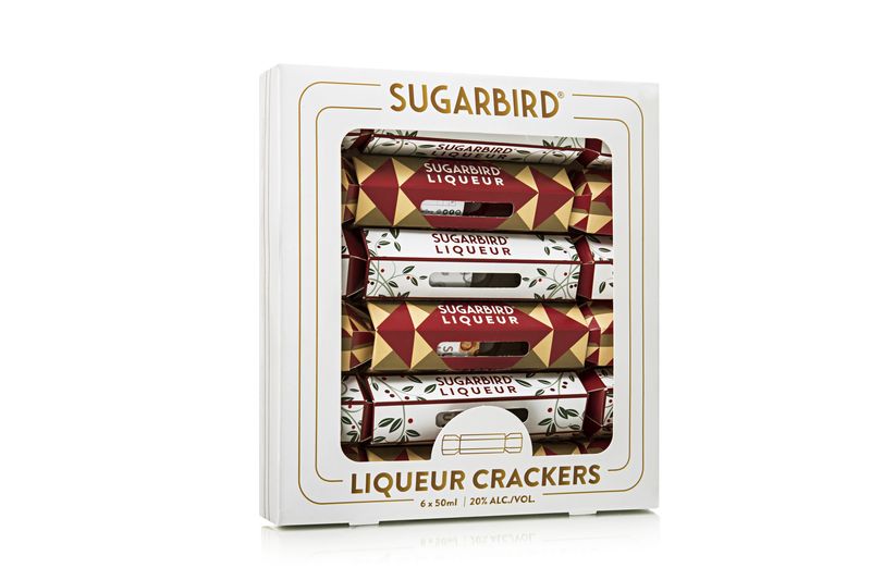 Sugarbird Gin Liqueur Crackers