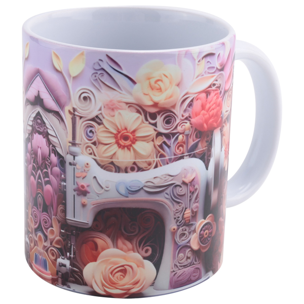 New 3D Sewing Painted Mug 3D Space Mug Christmas Gift Home Decor B