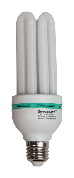 6 x Navigate | 4U Corn Light Bulb | 20W, Warm White Light | NV-YMD020