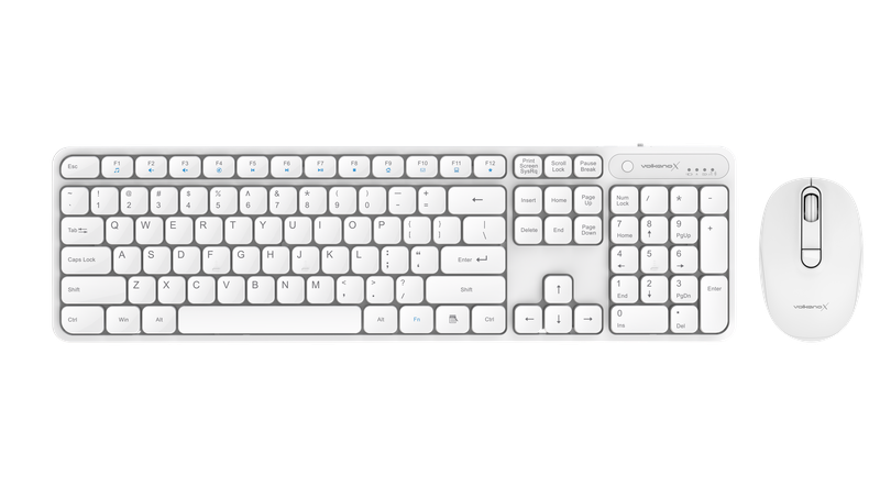 Volkano X Garnet Series Wireless Keyboard and Mouse Rechargeable BT Combo