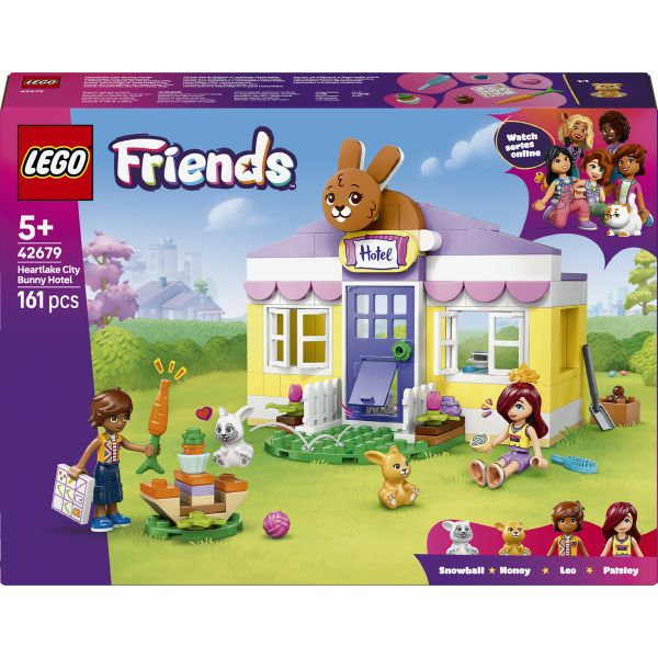 LEGO® Friends Heartlake City Bunny Hotel Playset Toy 42679