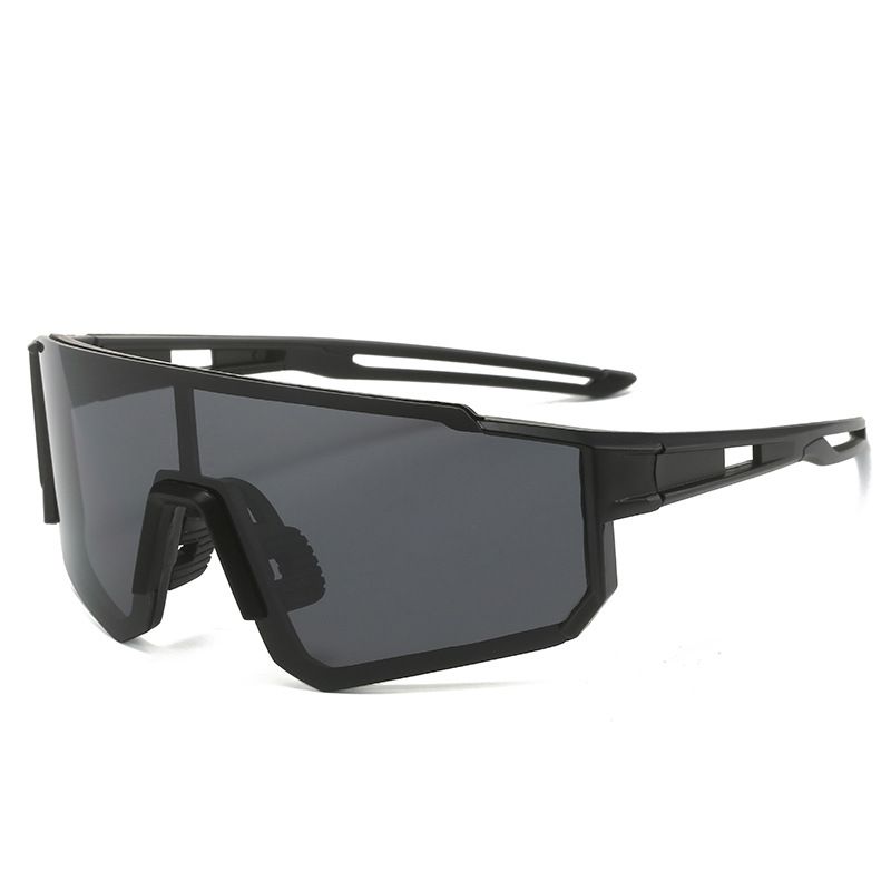 Men's European and American - Style Sports Sunglasses - Black
