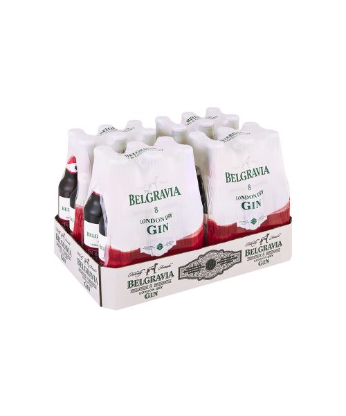 Belgravia Gin &amp; Dark Cherry - 24 x 275 ml Bottles
