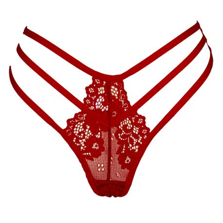 Women's Sexy Thong Panties Rhinestones Low Rise Tanga Underwear