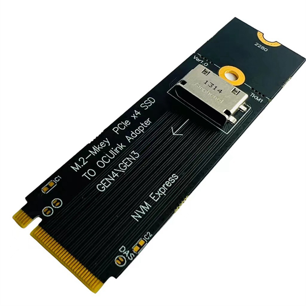 M.2 NVME to U.2 Oculink SFF-8612 Adapter PCI-E NGFF Adapter GEN4