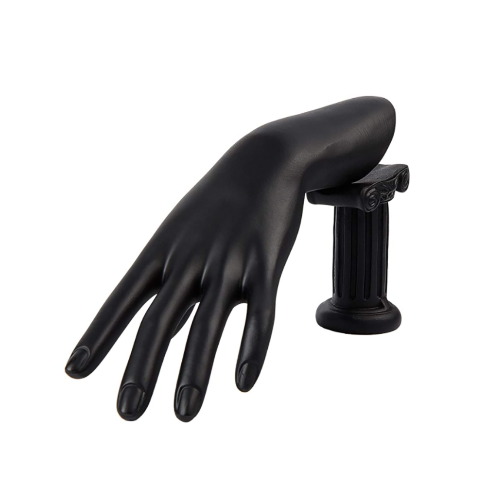 Black Resin Hand Form Bracelet Ring Jewelry Display Holder Shop Today