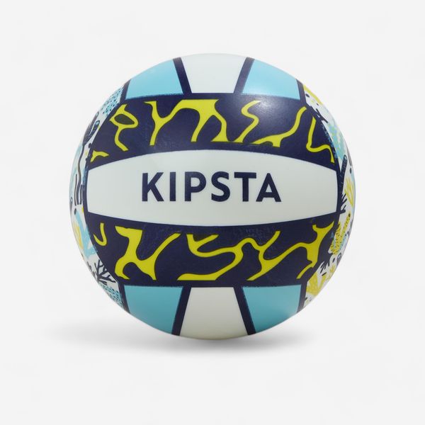 Kipsta Beach Ball Size 3 Bv100 Fun - Blue &amp; Yellow