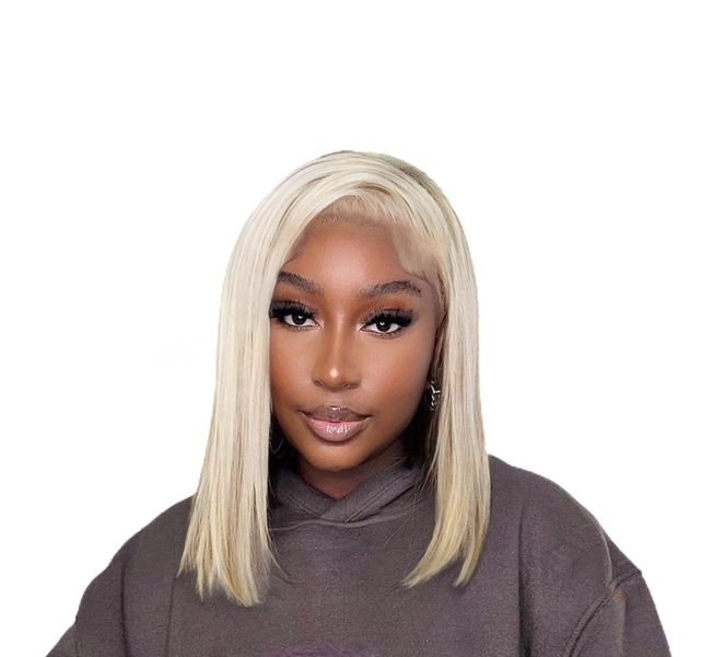 Blonde Brazilian Lace Frontal Bob Wig