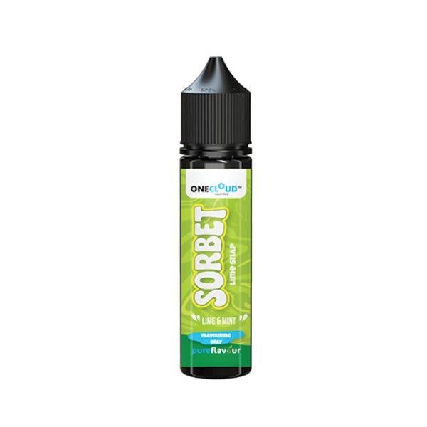 One Cloud Sorbet MTL/Salt Vape Longfill DIY Flavour (30ml-60ml)-Lime Snap