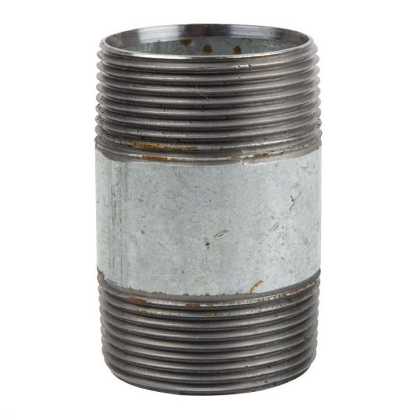 K-Brand - Nipple GAlva - nised Barrel 80mm - 2 Pack