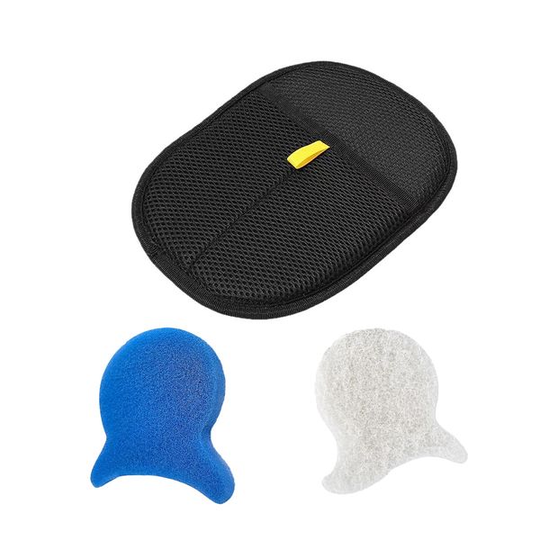 Electrostatic Cat Dog Hair Remover Glove With Laundry Hair Catcher