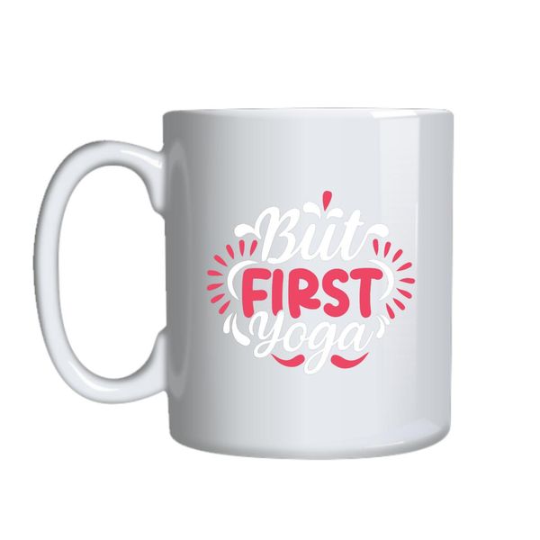 But First Yoga Mug Gift Idea 152