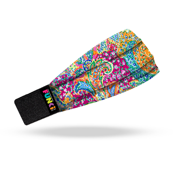 FUNki Rainbow Paisley Adult Headband