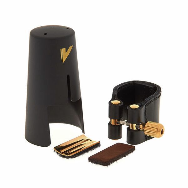 Vandoren LC28P Leather Tenor Saxophone Ligature with Plastic Cap