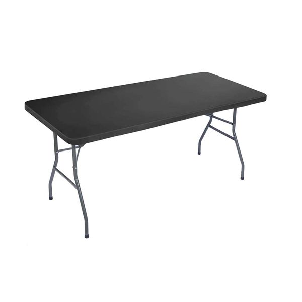 6-inch Black ZC180 Folding Table