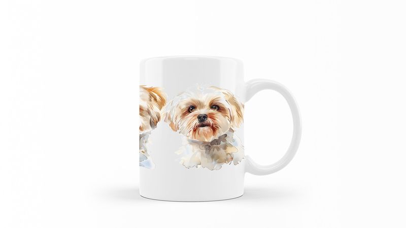 Maltese Printed Coffee Mug