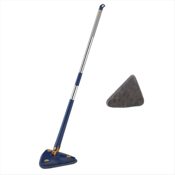 Telescopic Cleaning Mop Rotatable Microfiber Mop Home Cleaning Tool A
