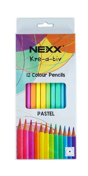 NEXX Kre-A-Tiv Pastel Colour Pencils