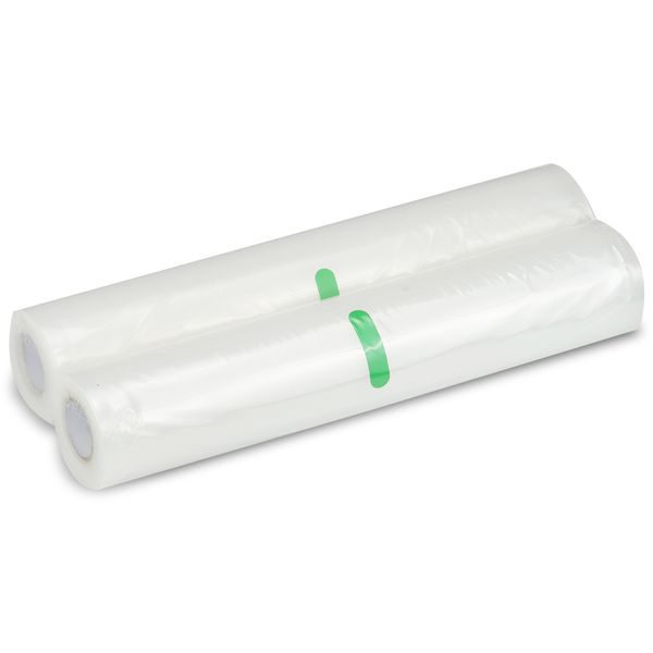 Vacuum Sealer Bag Rolls 5m Food Grade Thick Cut to Size Secure Seal 2 Pack