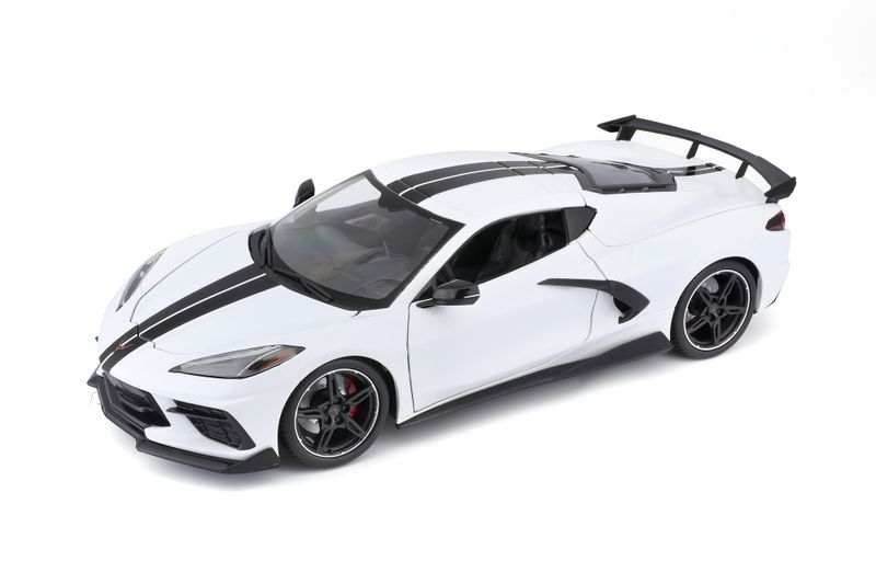 Maisto 1/18 Chevrolet Corvette Stingray Coupe 2020 - White