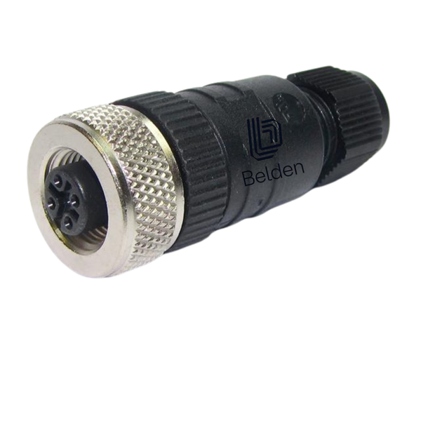 RKC 5/7 M12 A-Coded 5-Pole Female Circular Connector, PG7, IP67