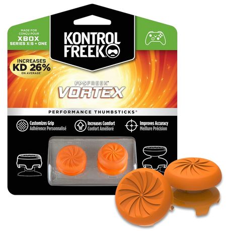 Freek FPS Vortex Performance Analog Thumb Sticks Grips Xbox Series Orange Image