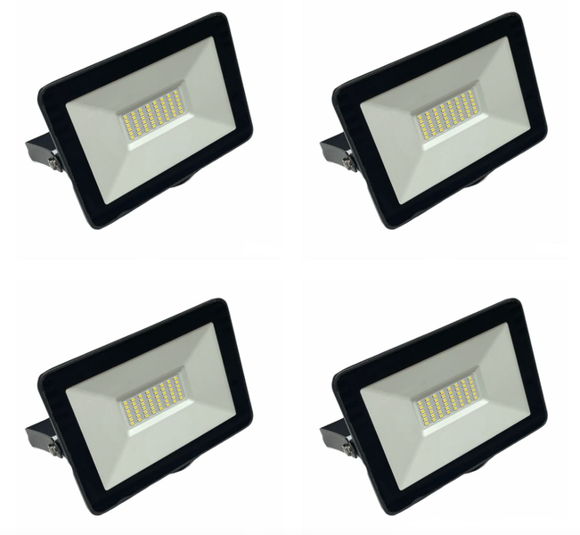 4 Pack - 150w LED Flood Light