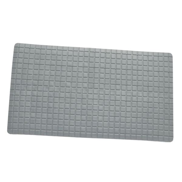 Decor Non-Slip Grey Bathroom Mat With Suction Cups - 100cm