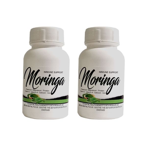 Immunity Plant-Based Multivitamin | Wondernut Moringa | Set of 2 | 240 Caps