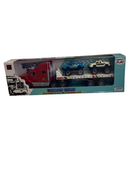 Trucking Series Toy Set with 2 Mini Cars