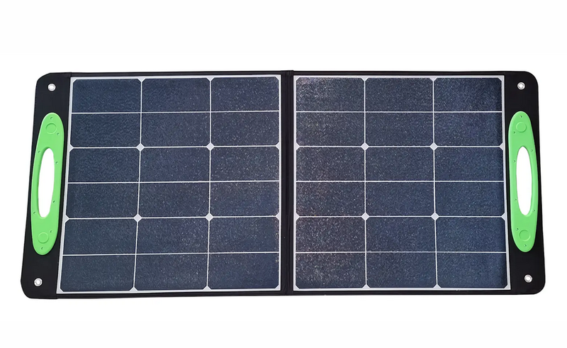 Gentech 100W Portable Foldable Solar Panel (GPPROSP100W) - Black