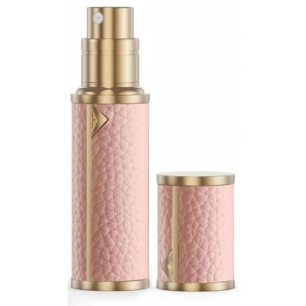5ml Travel Refillable Leather Perfume Bottle, Leak-Proof Atomizer, Portable