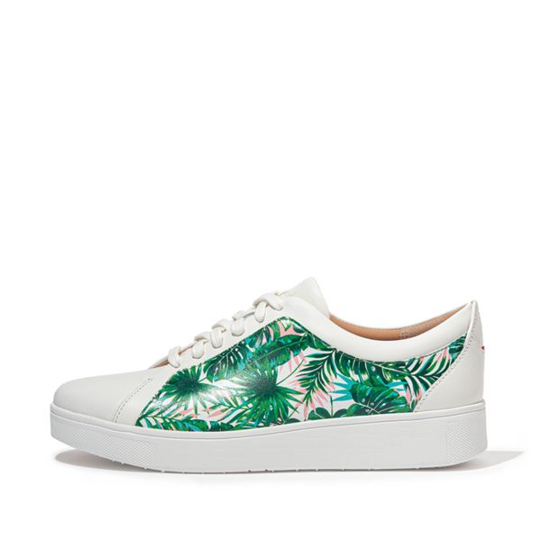 FitFlop Rally Jungle Print Sneaker Urban White Mix