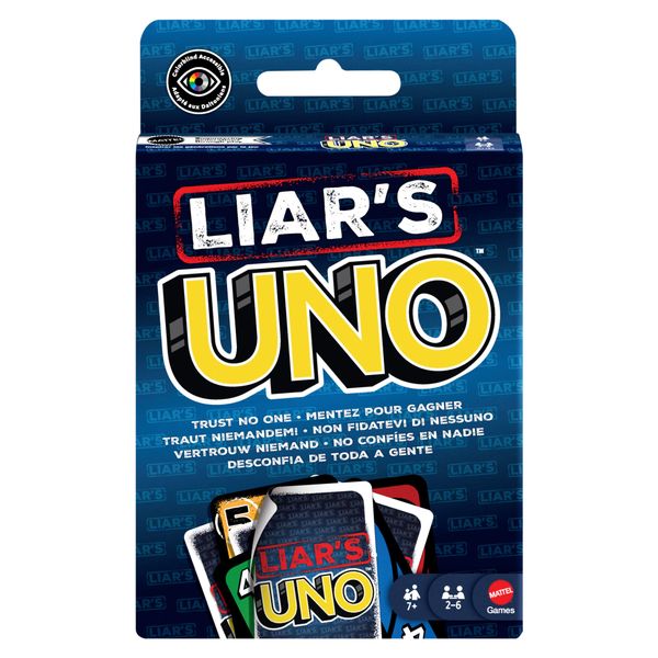 Liar's UNO Card Game for Adults, Kids, Families, Parties &amp; Game Nights