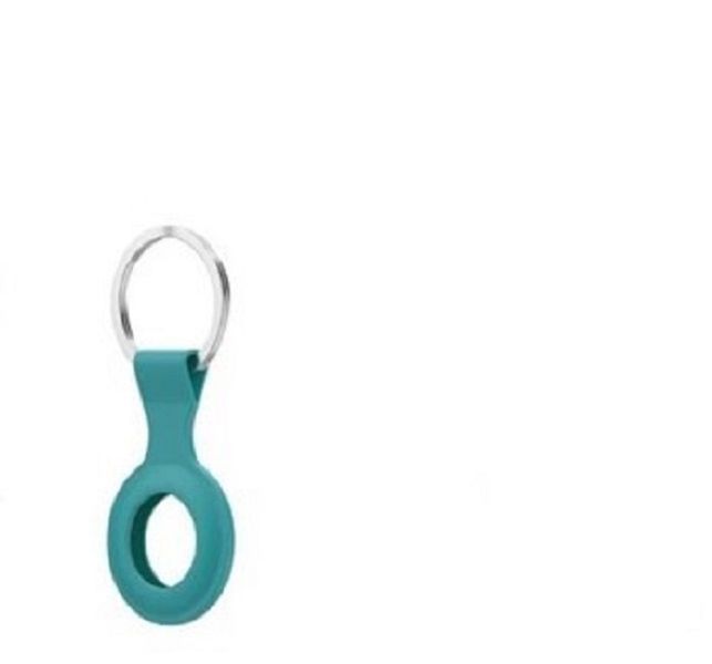 TUFF-LUV Apple Air Tag Key Ring Case - Teal (Dark Green)