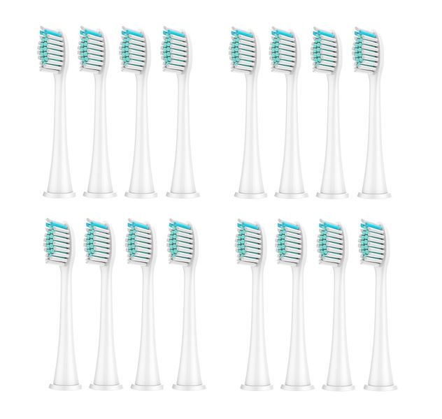 CoralSky Philips Sonicare Compatible Replacement Toothbrush Heads - 16 Pack