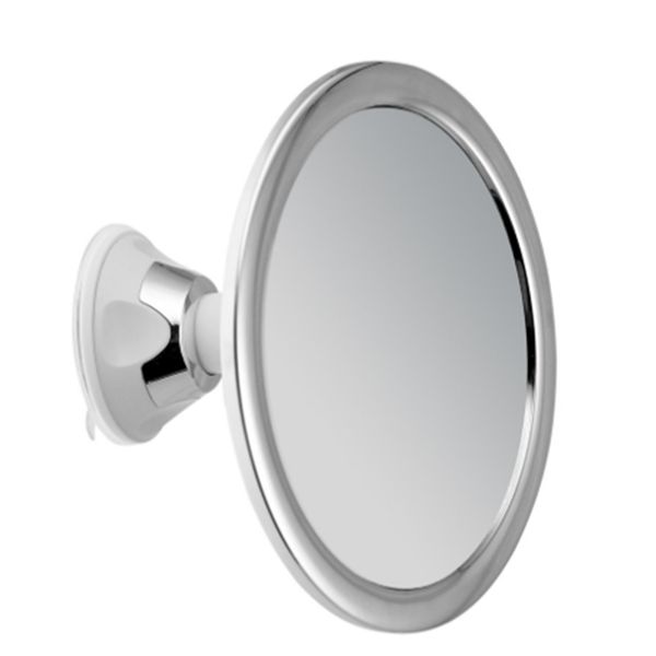 Fogless Makeup Mirror with Suction Cup Holder, 360 Rotation Shower &amp; Shave